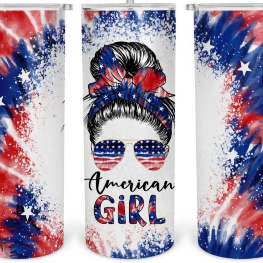 American Girl Tumbler